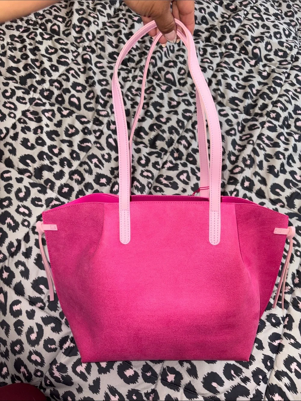Juicy Couture Hot Pink Tote with Dual Shoulder Straps
